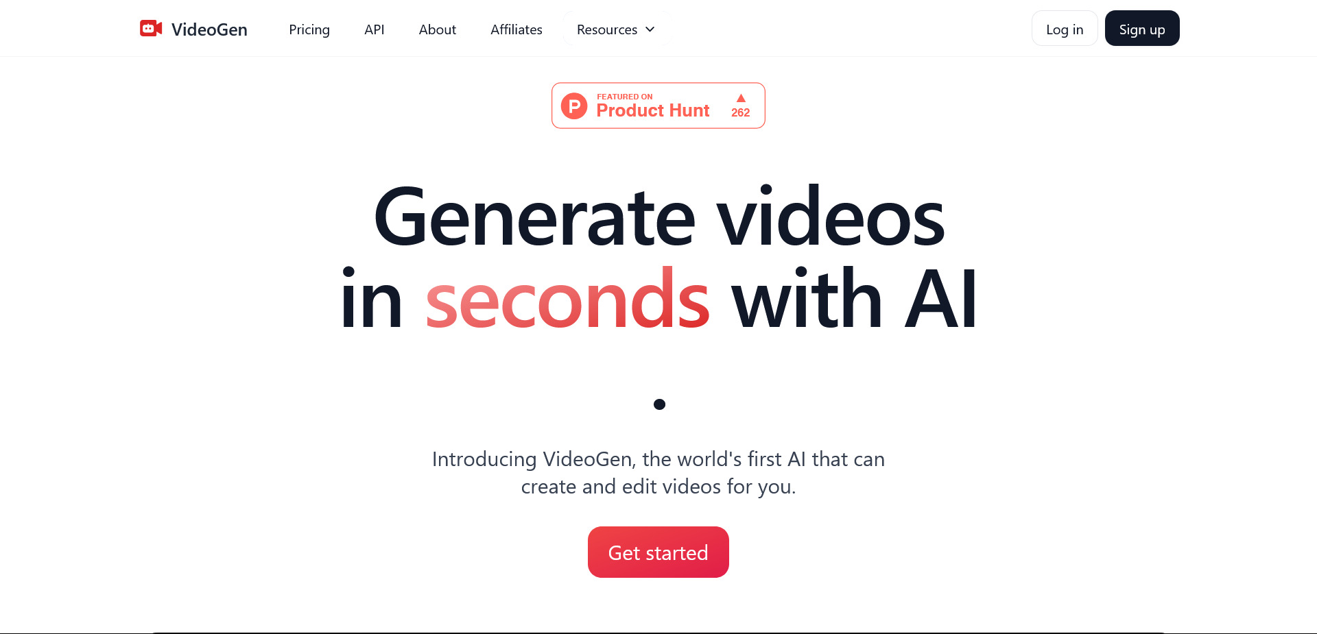 Videogen - generator video z AI